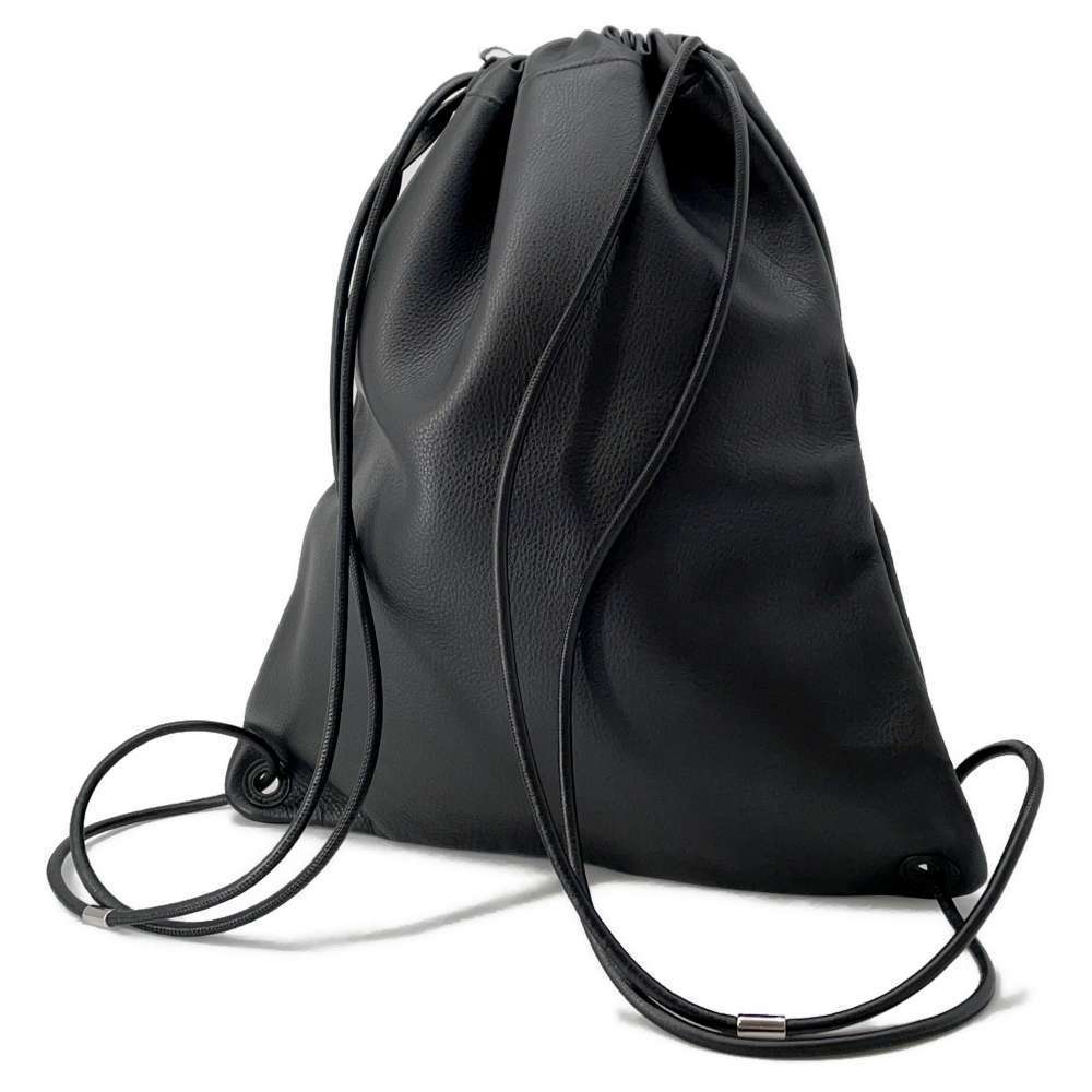 Balenciaga Black Drawstring Backpack Bag - image 1